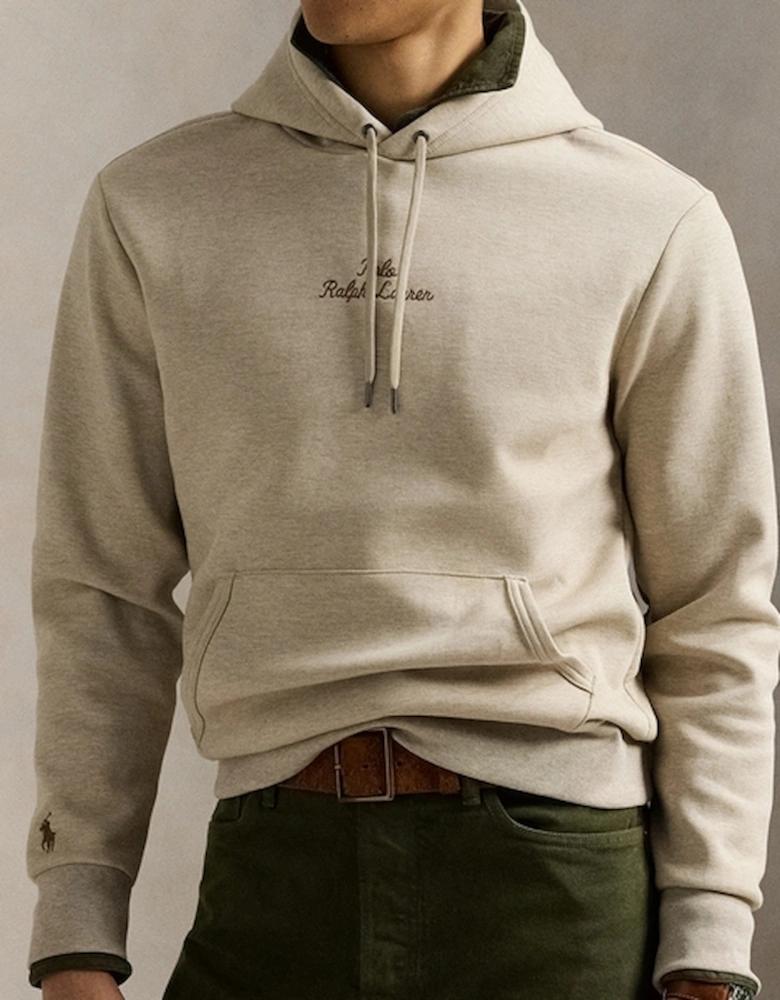 Chain-Stitch Cotton-Blend Hoodie