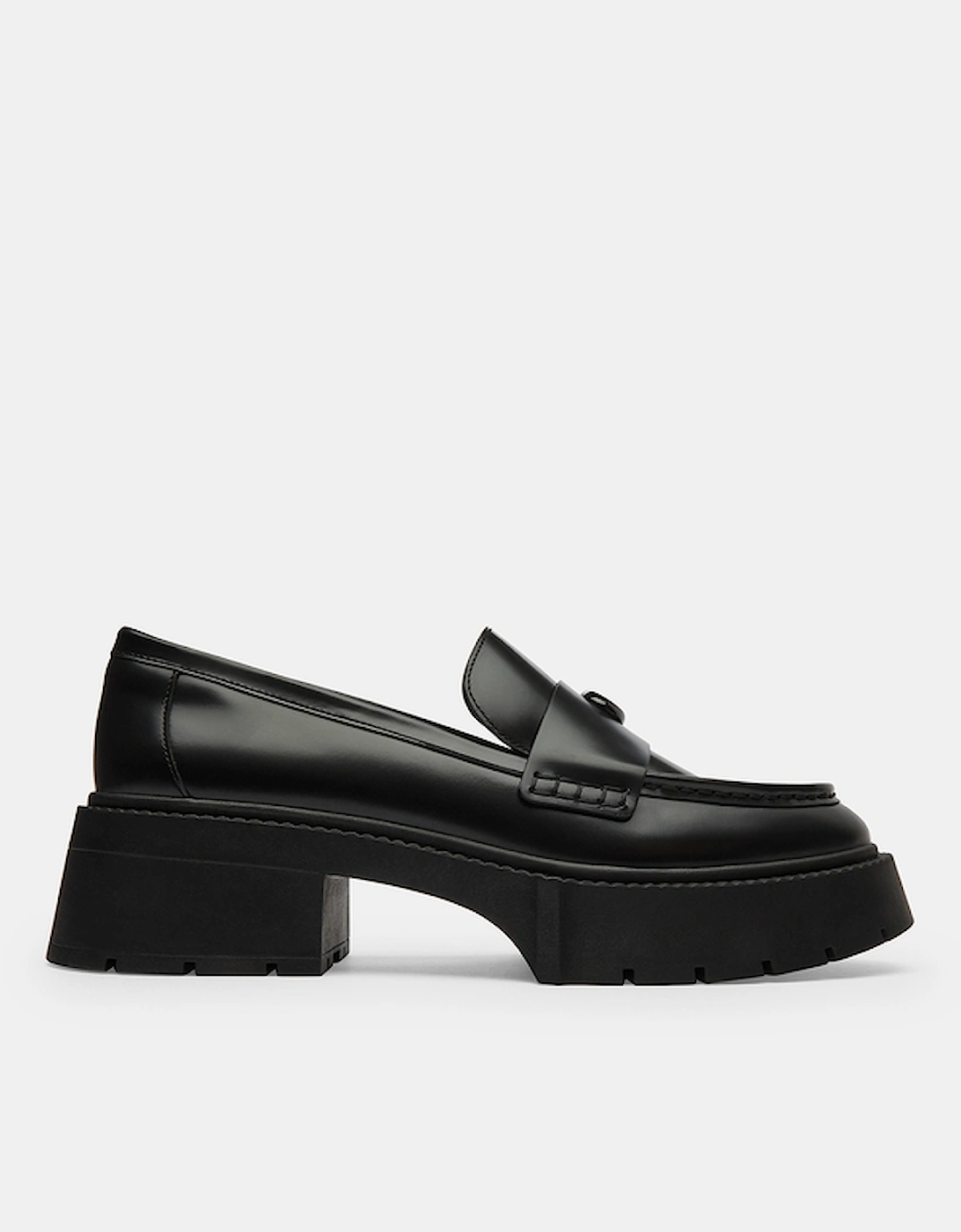 Women's Leah Leather Platform Loafers, 2 of 1