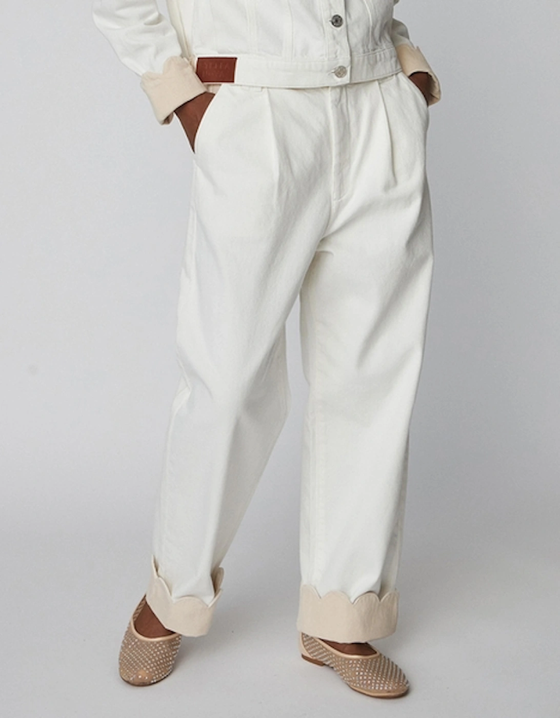 Two-Toned Denim Pants, 2 of 1
