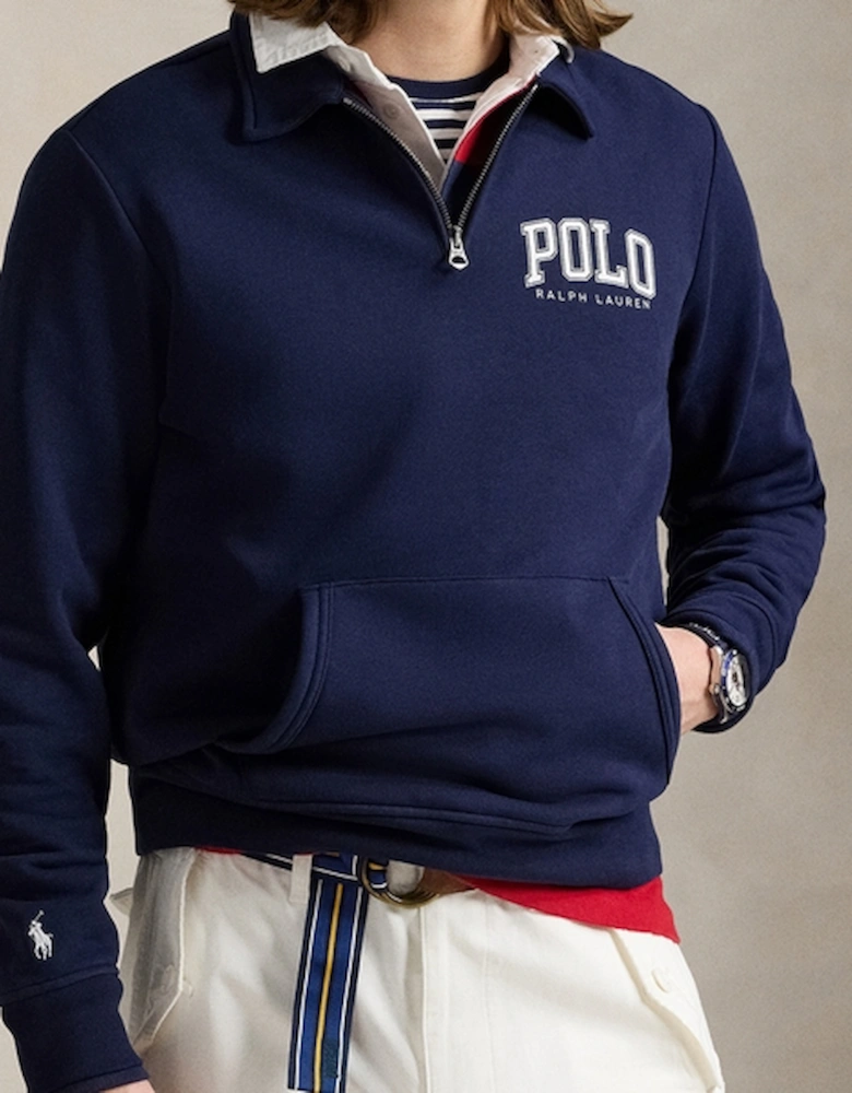 Varsity Cotton-Blend Jumper
