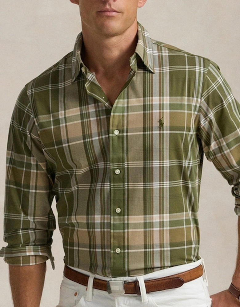 Custom-Fit Oxford Cotton Shirt