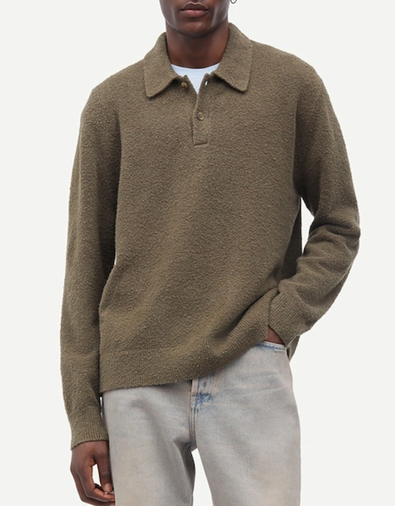 Samsøe Samsøe Sanino Knitted Polo Shirt