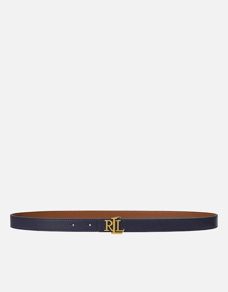 Leather Reversible 20 Skinny Belt