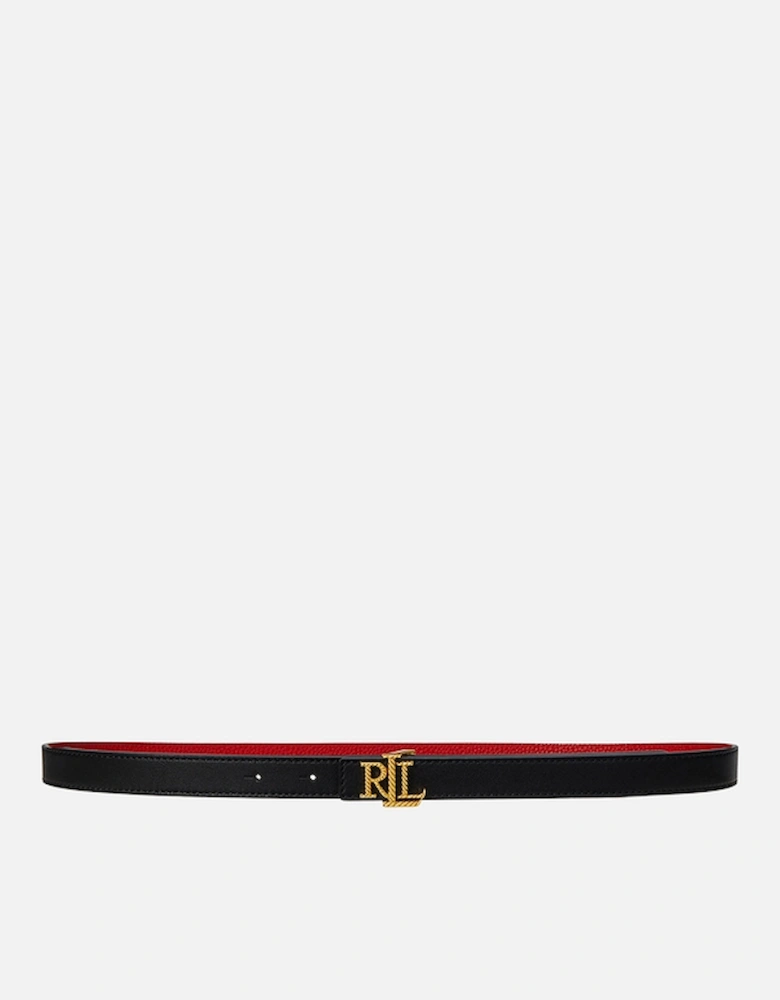 Leather Reversible 20 Skinny Belt
