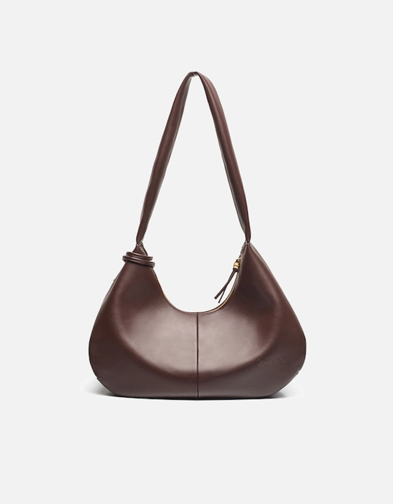 Medium Hobo Faux Leather-Blend Bou Bag