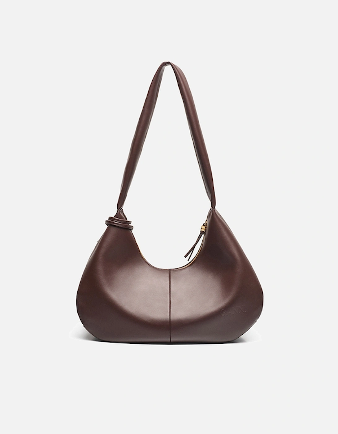 Medium Hobo Faux Leather-Blend Bou Bag, 2 of 1