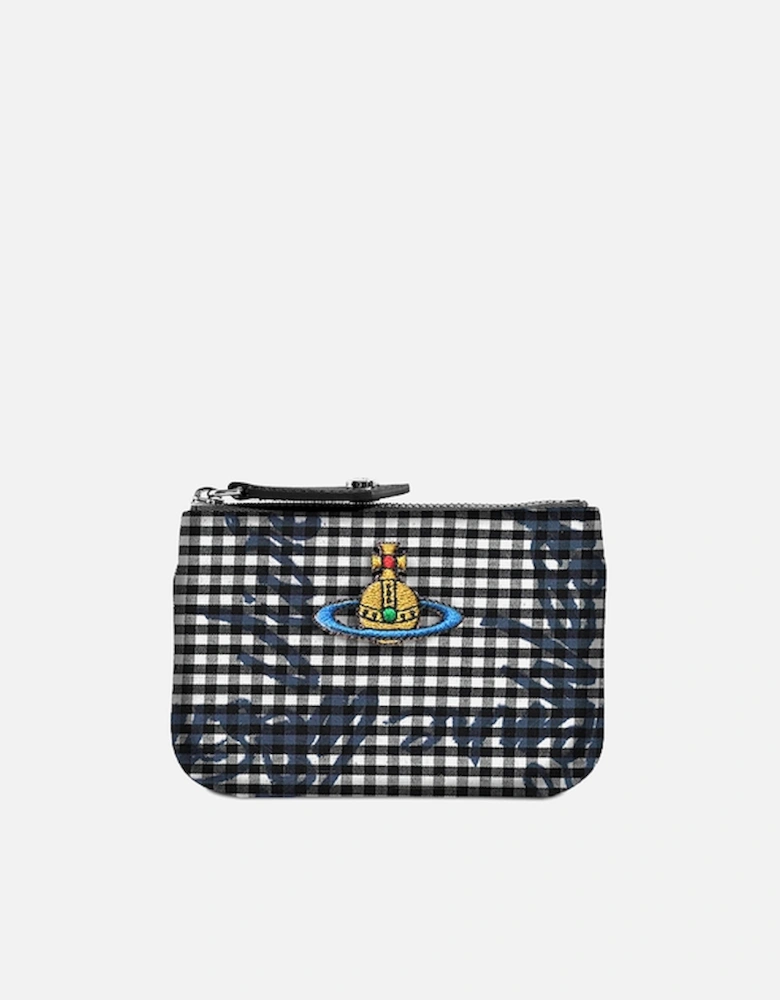 Orb Gingham Coin Purse