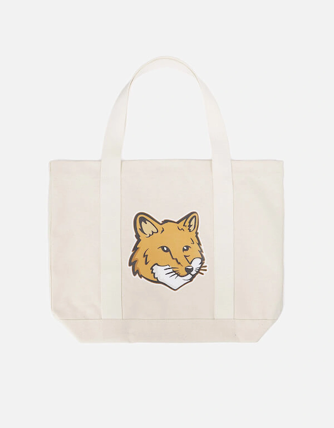 Maison Kitsuné Fox Head Canvas Tote Bag, 2 of 1