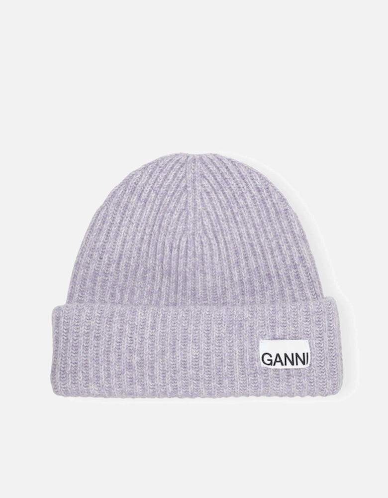 Structured Ribbed-Knit Beanie