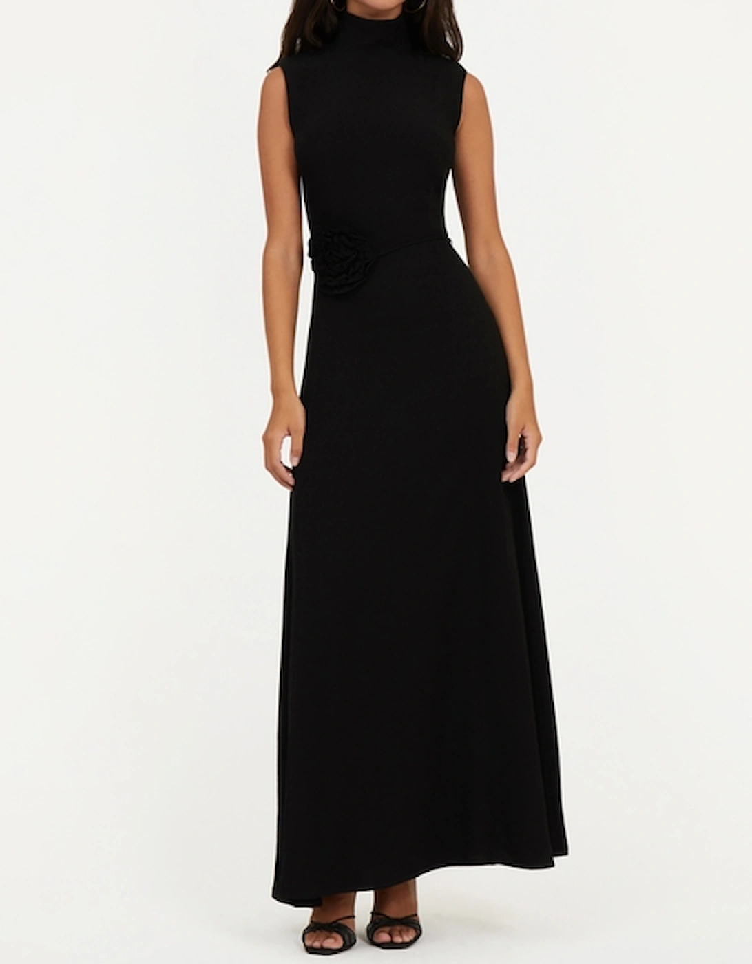 Sleeveless Woven Maxi Dress, 2 of 1