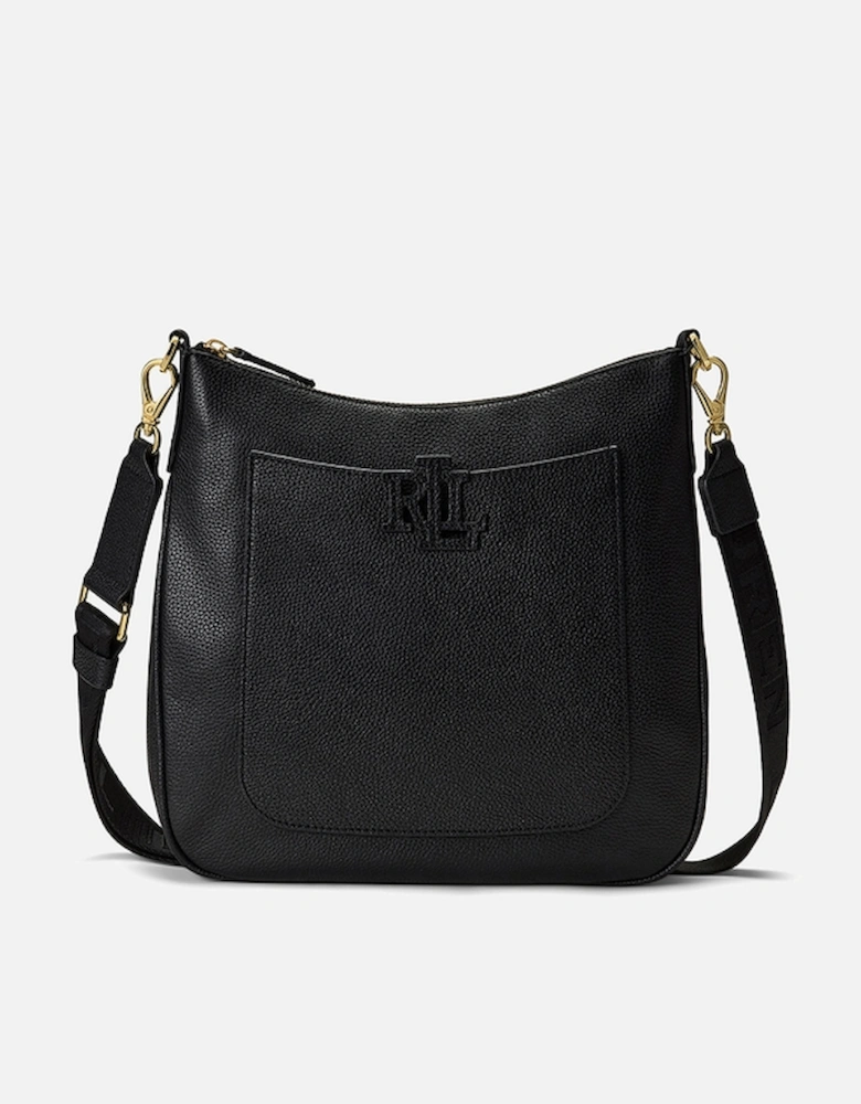 Cameryn Pebble-Grain Leather Crossbody Bag