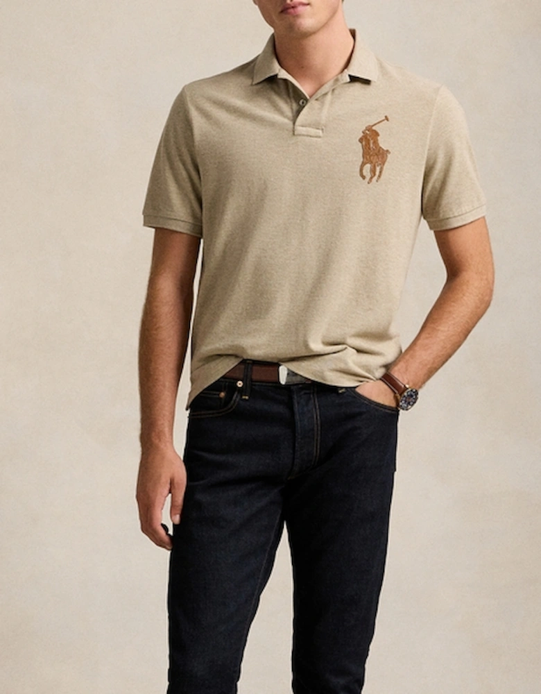 Big Pony Cotton-Piqué Polo Shirt