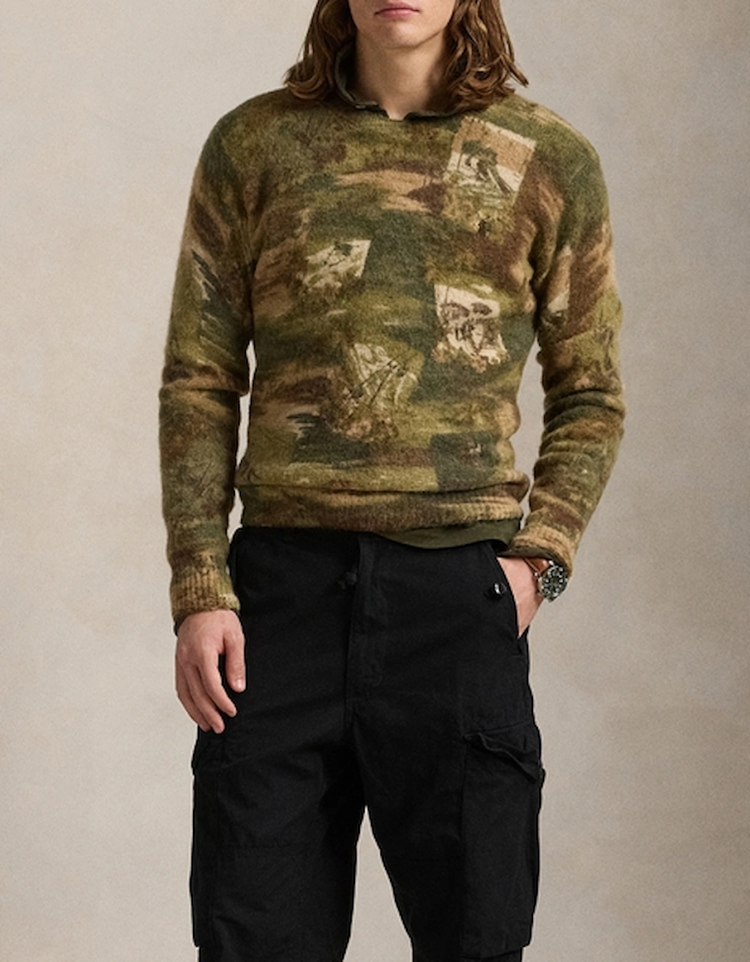 Printed Knit Jumper, 2 of 1