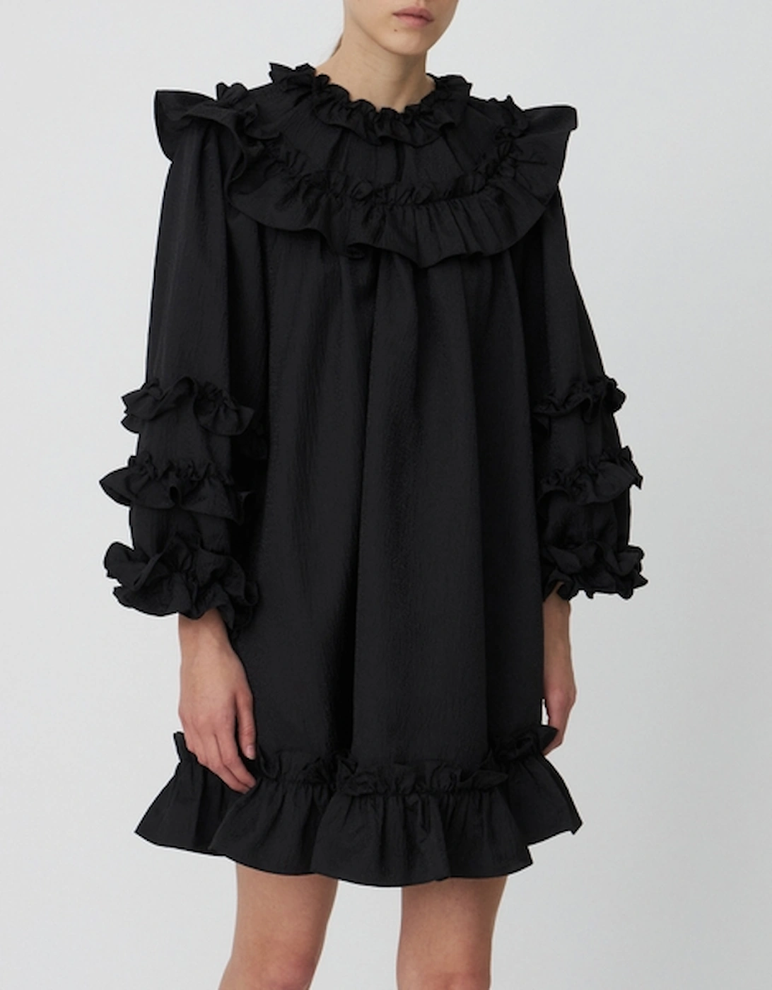 Cloqué Frill Dress, 2 of 1