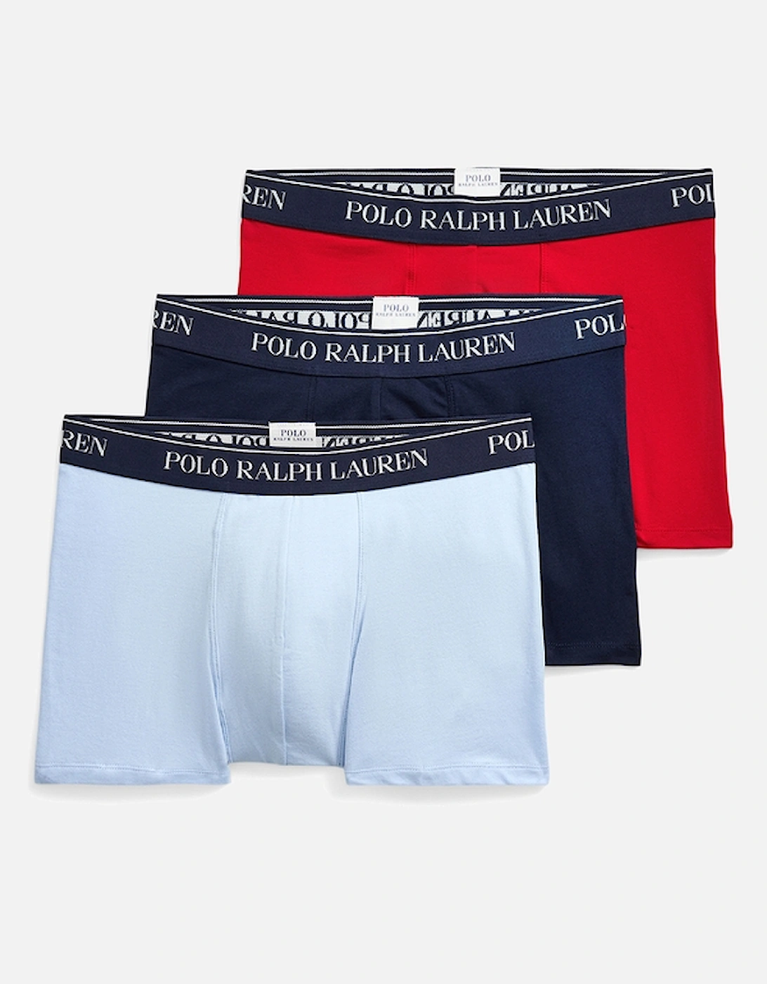 3 Pack Classic Cotton-Jersey Boxer Trunks, 2 of 1