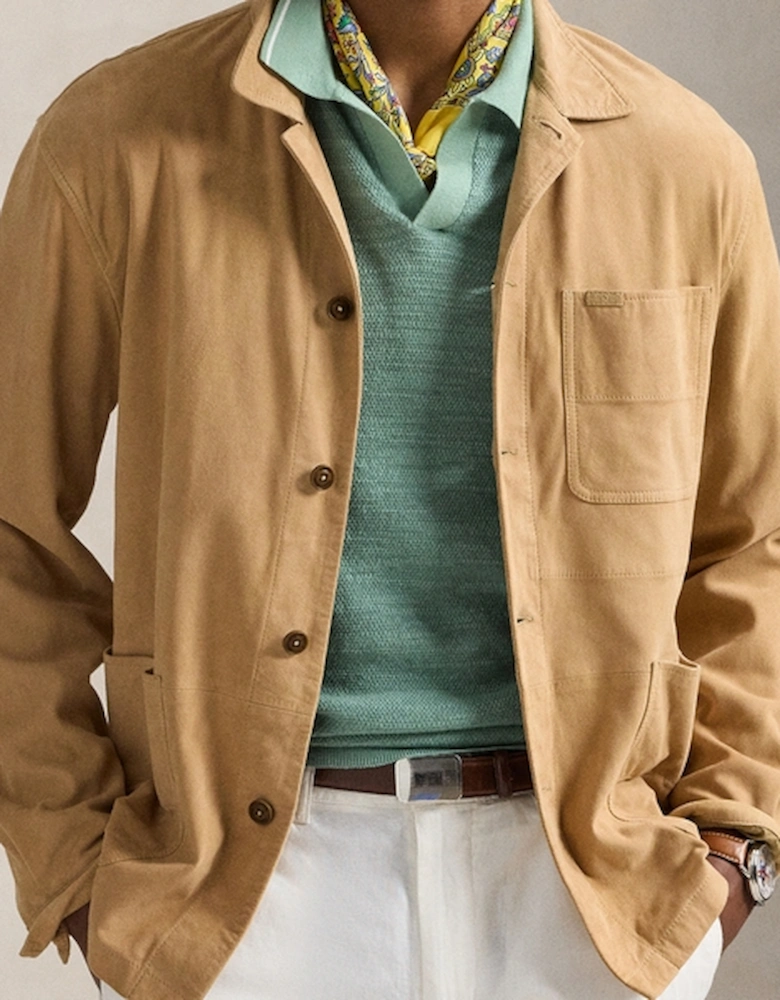 Suede Field Jacket