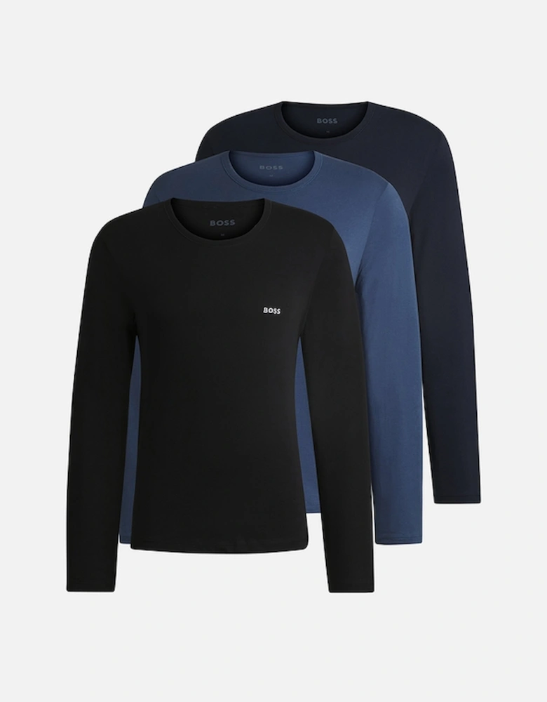 BOSS Bodywear 3-Pack Cotton-Jersey T-Shirts