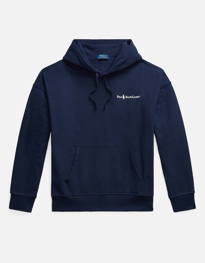 Script Logo Cotton-Jersey Hoodie