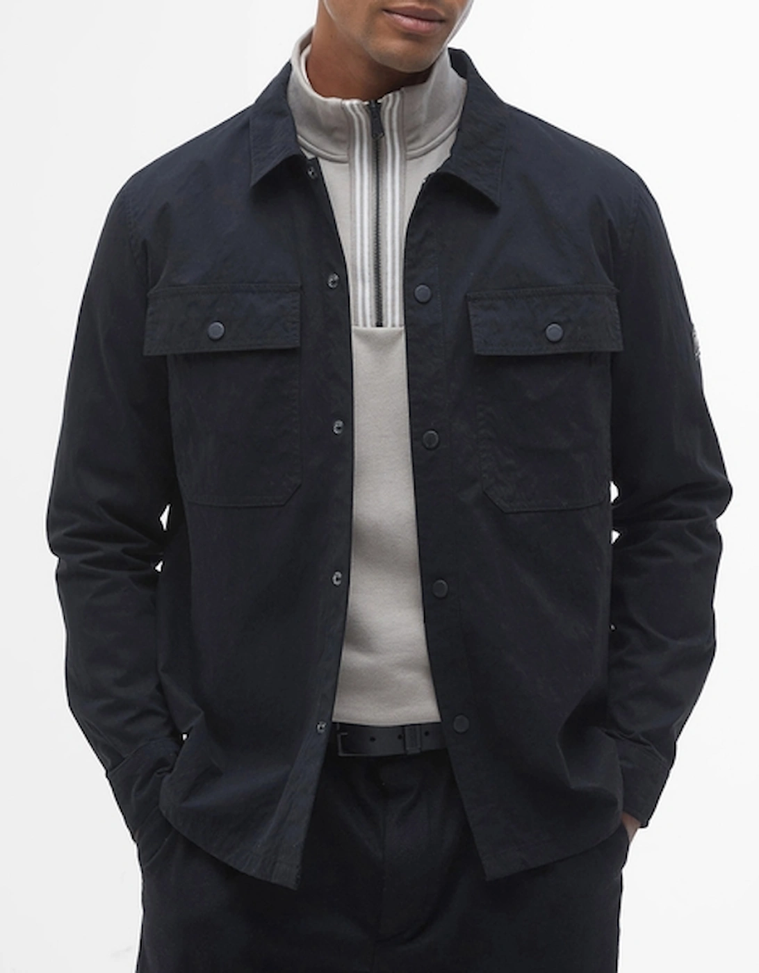 Rocco Brushed Canvas Overshirt, 2 of 1