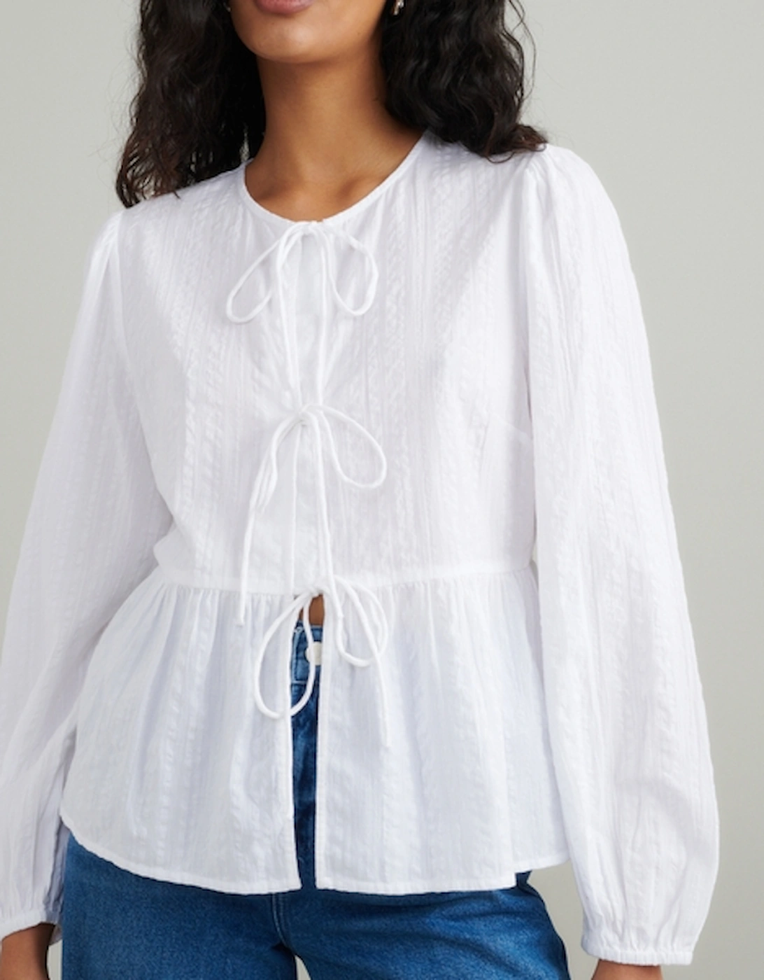 Bernice Cotton-Cloqué Blouse, 2 of 1