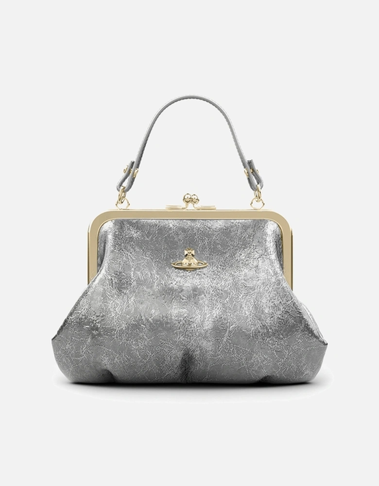 Granny Frame Leather Purse