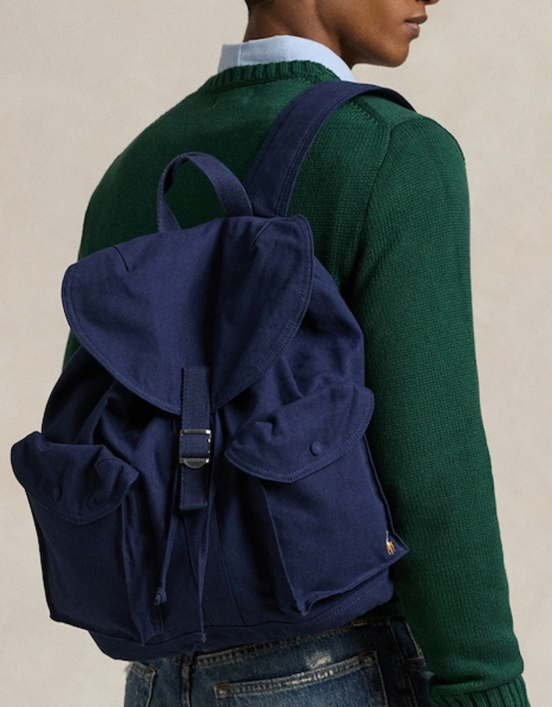 Cotton-Canvas Backpack, 2 of 1