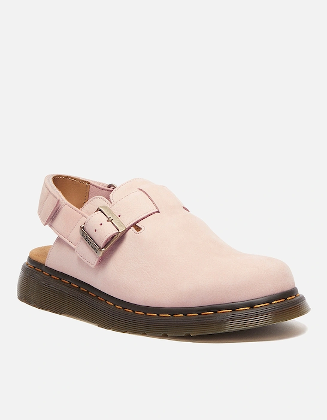 Dr. Martens Women's Jorge II Nubuck Mules - Powder Pink, 2 of 1