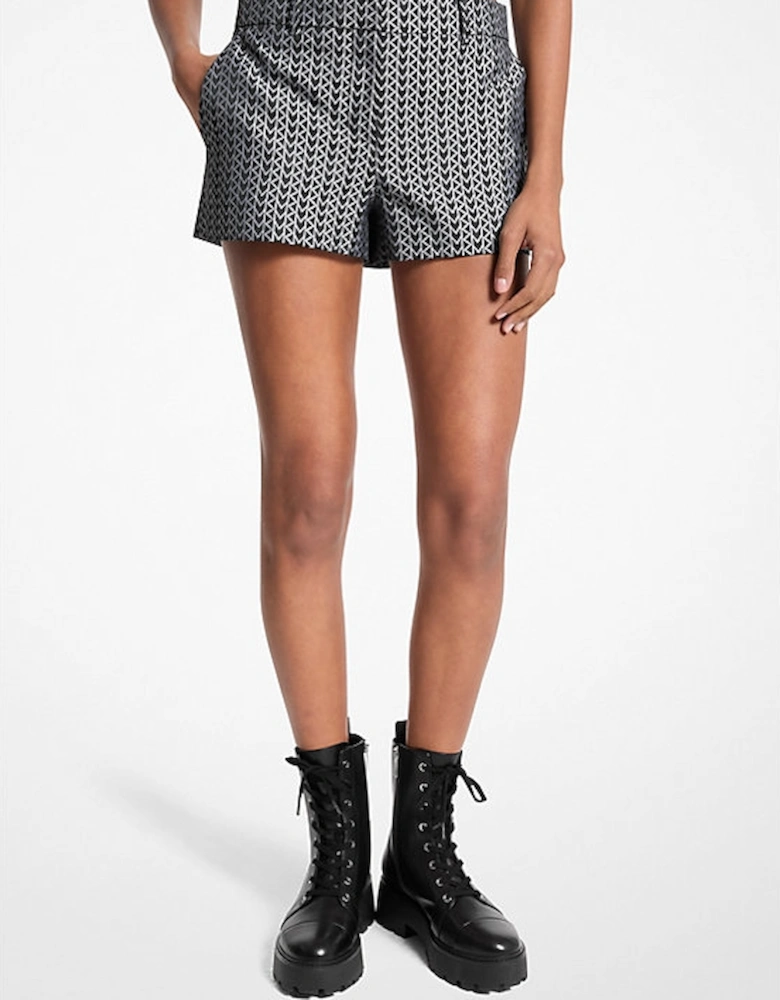 MK2000 Logo Jacquard Shorts