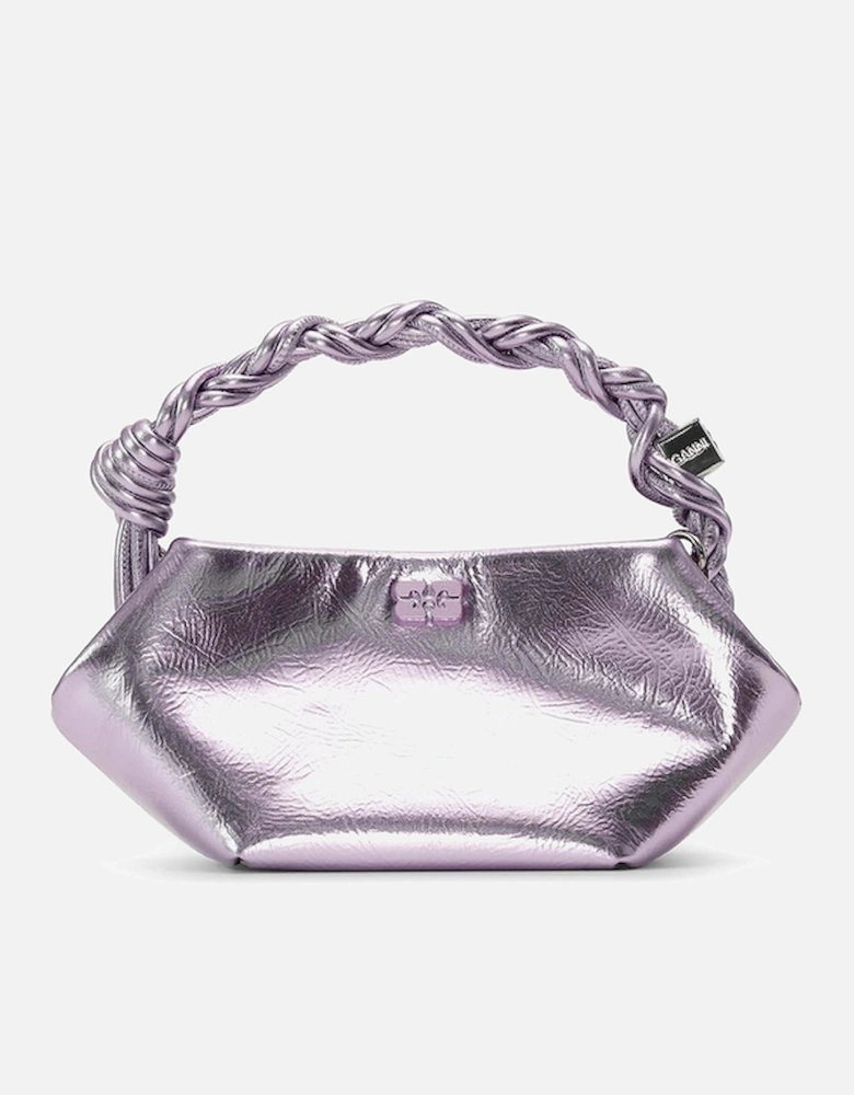 Mini Bou Recycled Leather-Blend Bag