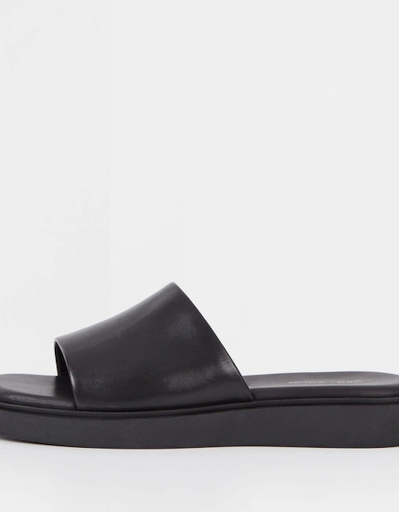 Women's Connie Leather Slide Sandals
