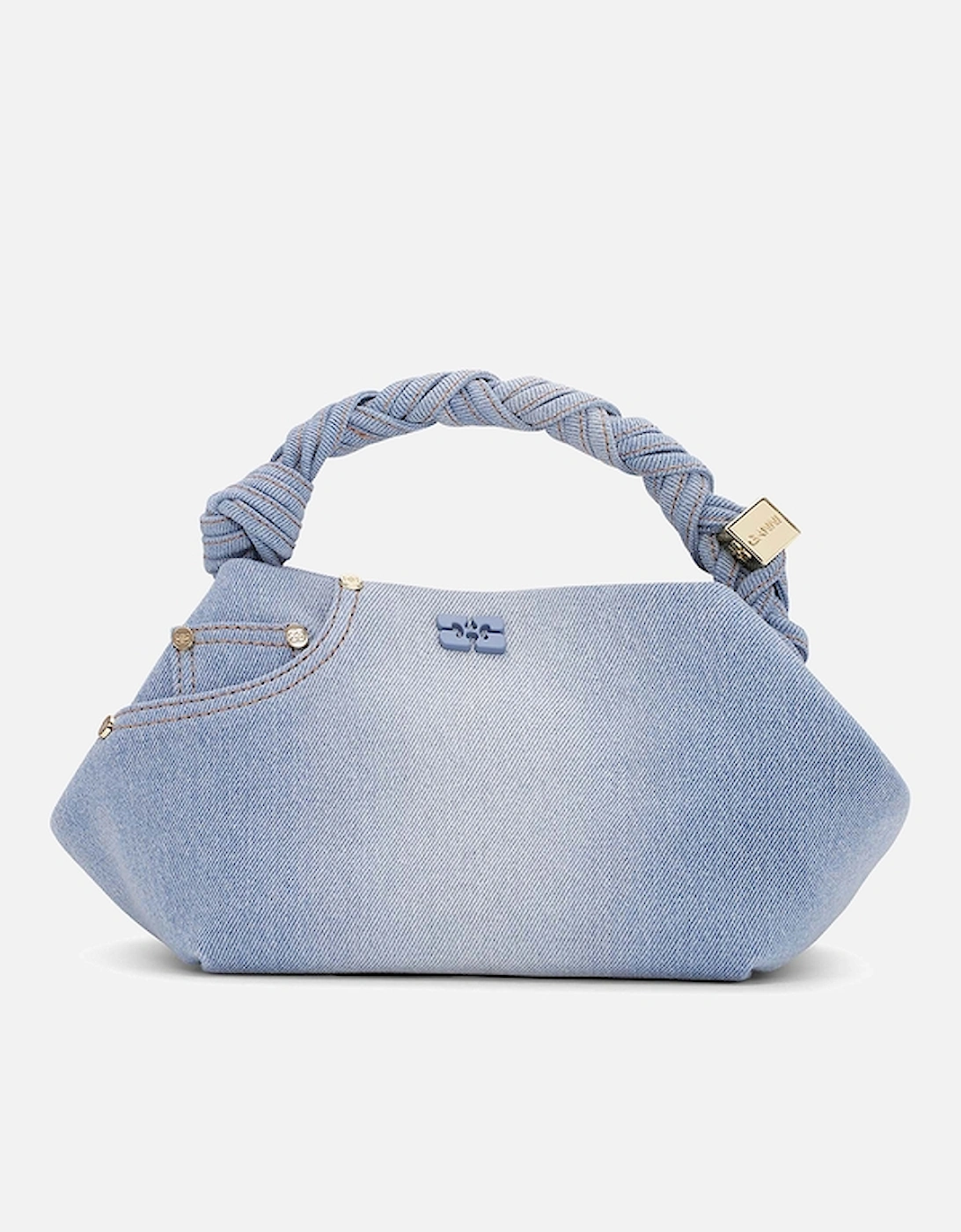 Small Washed Denim Bou Bag, 2 of 1
