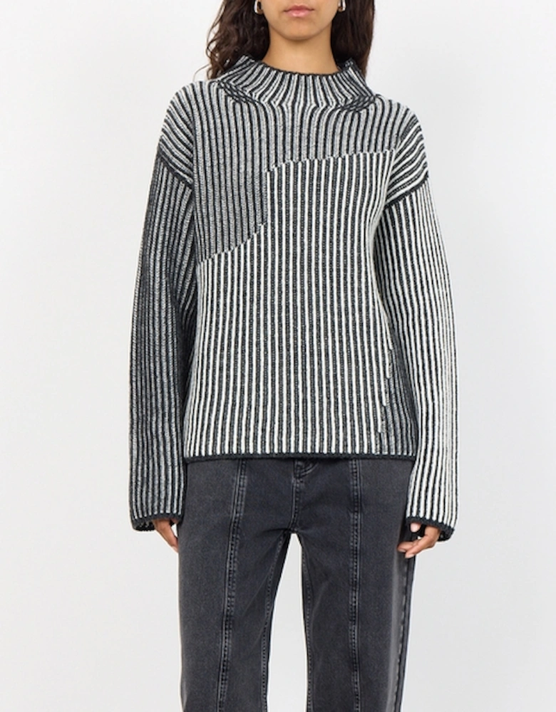 Leveté Room Jinna Wool-Blend Jacquard Knit Jumper