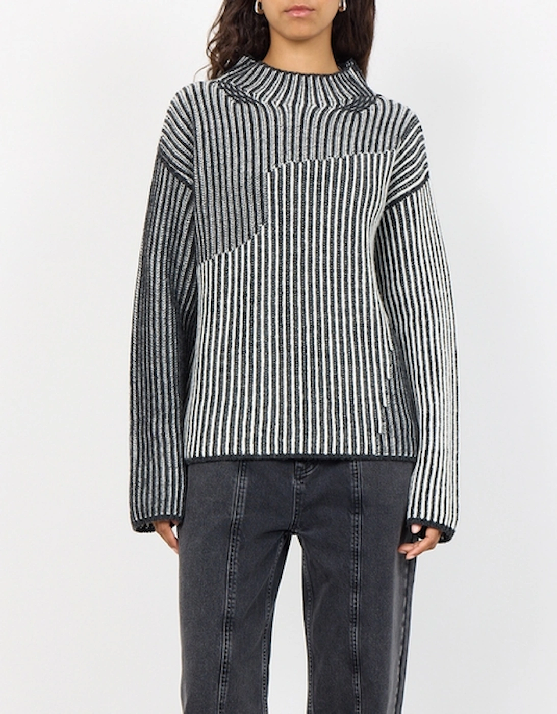 Leveté Room Jinna Wool-Blend Jacquard Knit Jumper, 2 of 1