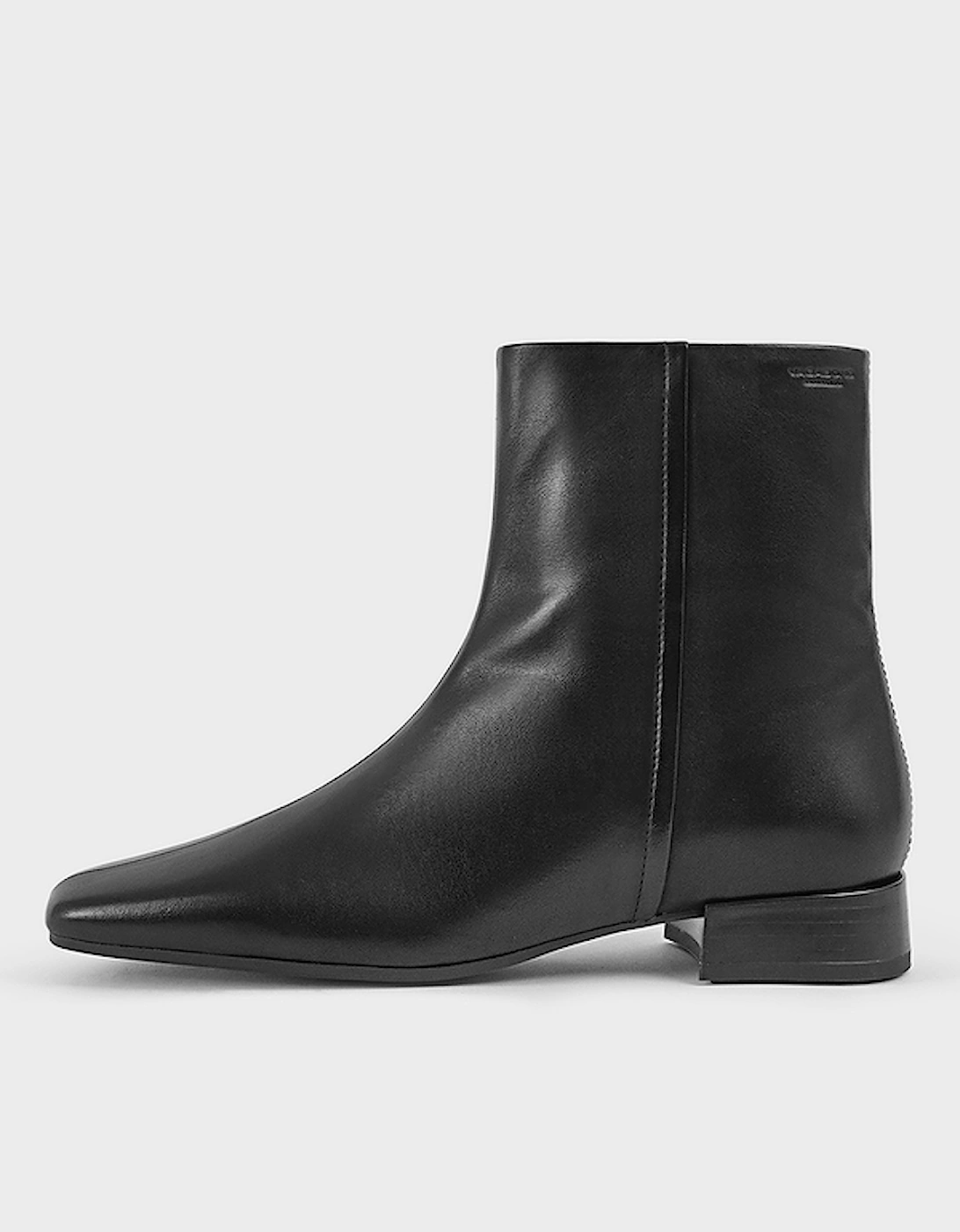 Women's Mona Leather Flat Boots, 2 of 1