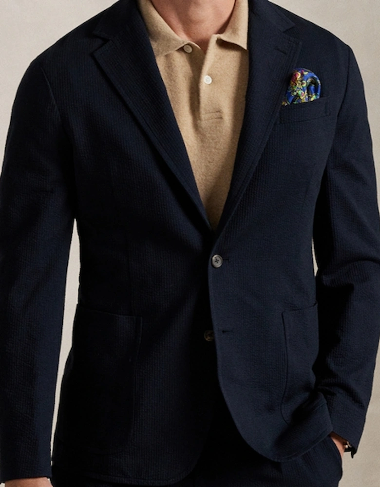 Seersucker Blazer