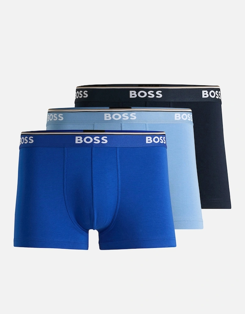 BOSS Bodywear 3 Pack Power Jersey Boxer Trunks