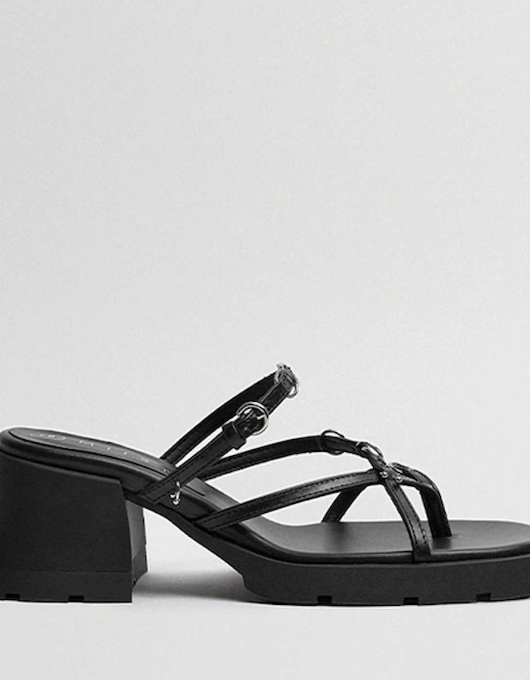 E8 by Women's Jaslene Leather Heeled Sandals, 2 of 1