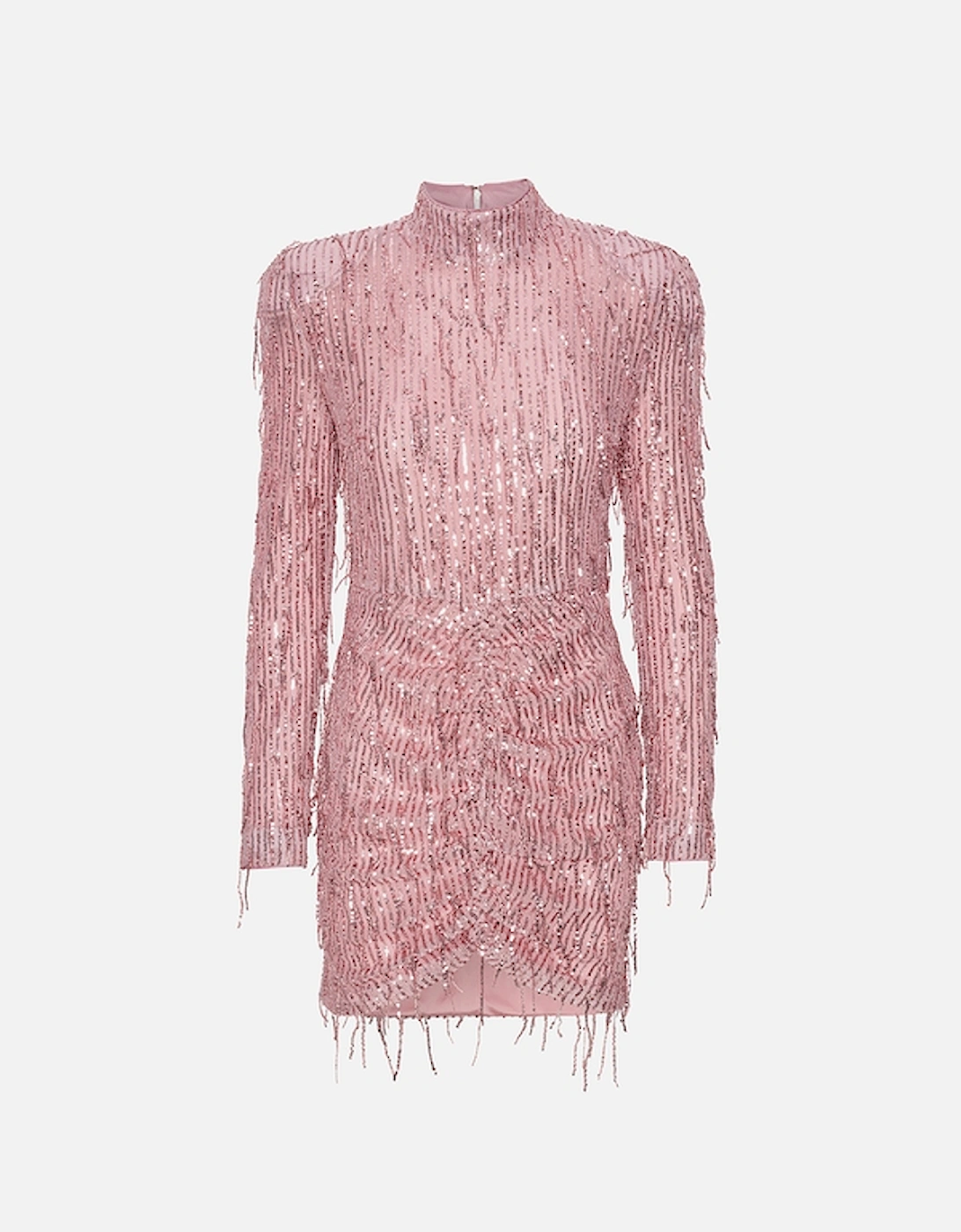 Sequinned Mesh Mini Dress, 2 of 1