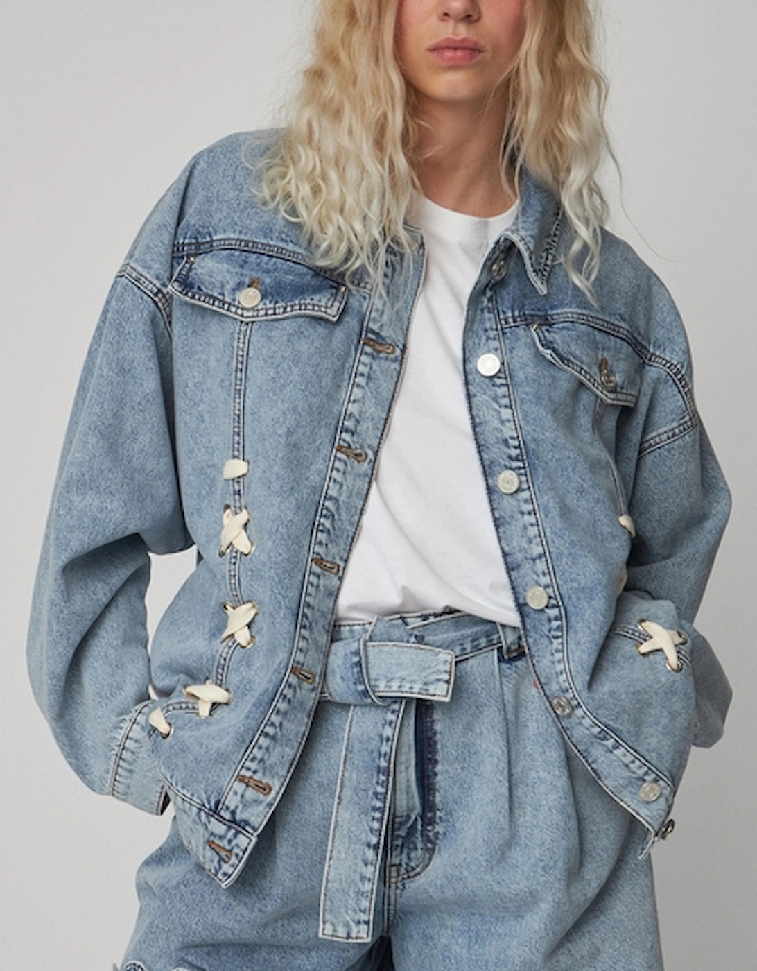 Moon Washed Denim Jacket, 2 of 1