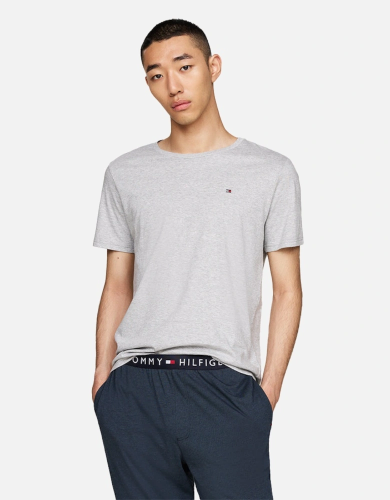 3-Pack Signature Cotton T-Shirts, White/Black/Grey