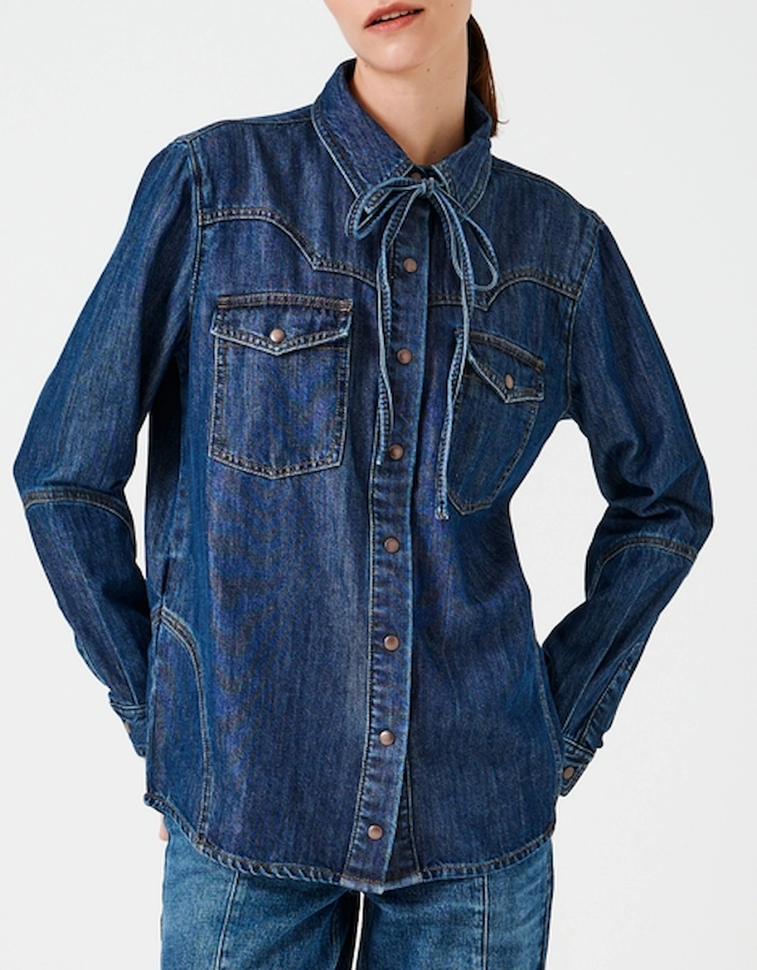 Mia Denim Shirt, 2 of 1