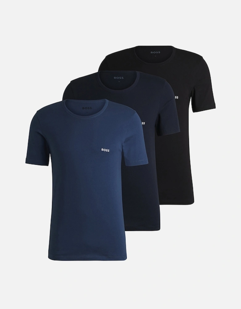 BOSS Bodywear 3-Pack Cotton-Jersey T-Shirts