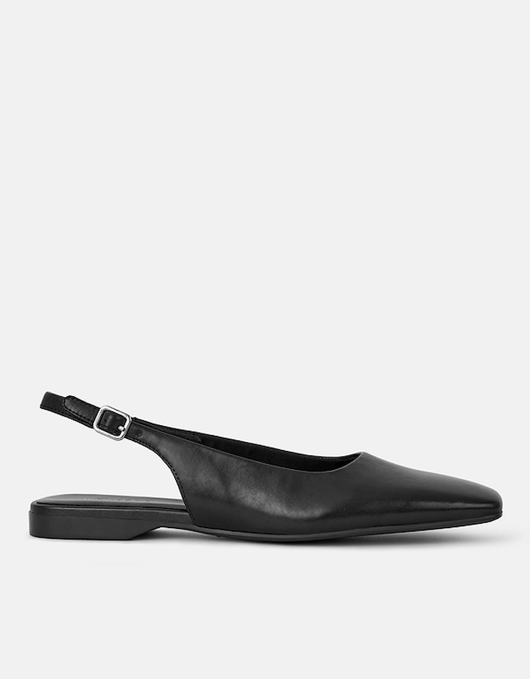 Women's Delia Leather Slingback Flats, 2 of 1