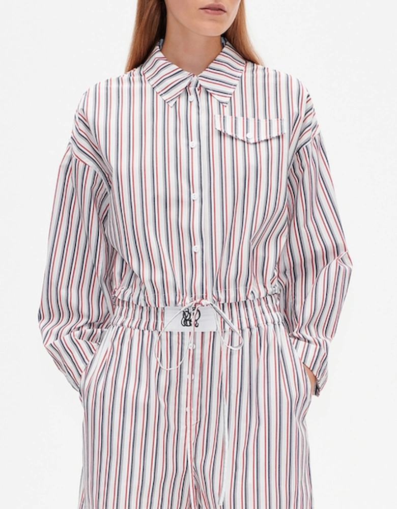 Bryce Striped Cotton-Poplin Shirt