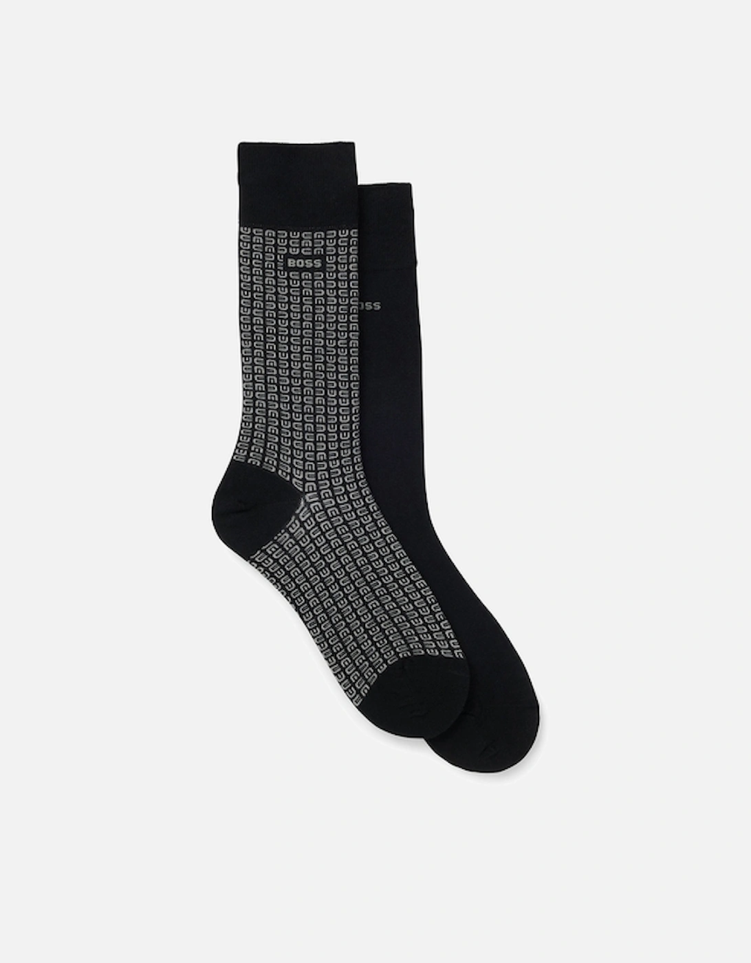 BOSS Bodywear Men's Two-Pack Gifting Socks, 2 of 1