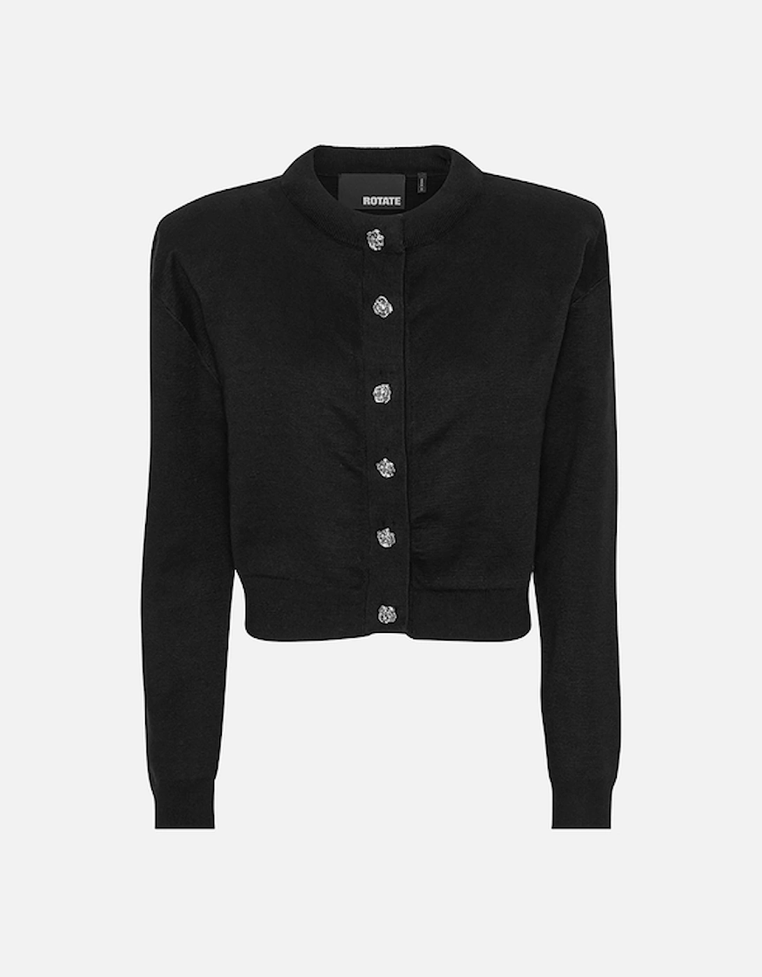Firm Cotton-Blend Knit Cardigan, 2 of 1