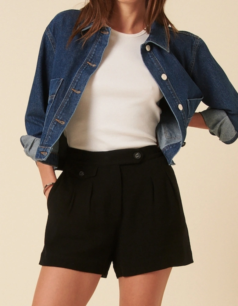 Tailored Lenzing™Ecovero™-Blend Shorts