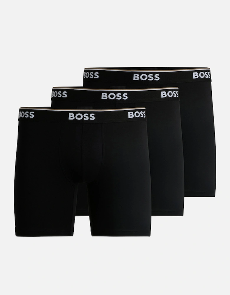 BOSS Bodywear 3-Pack Power Jersey Long Boxer Briefs