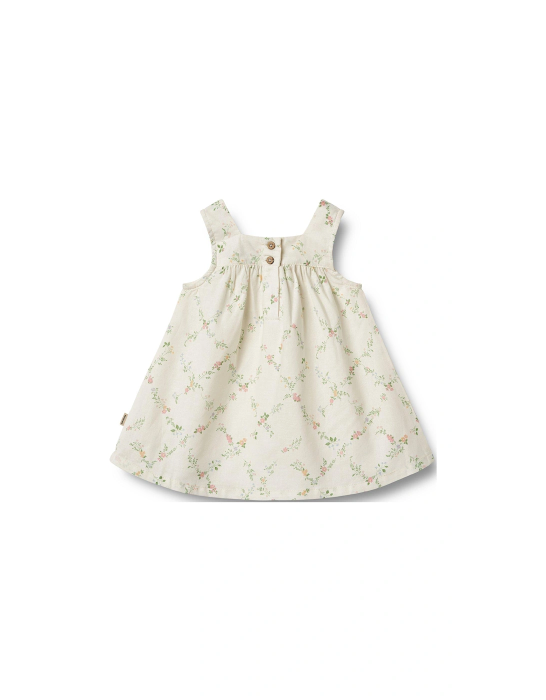 Baby Girls Ayla Sleeveless Floral Dress - Cream