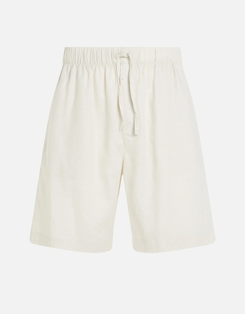 Linen-Blend Sleep Shorts